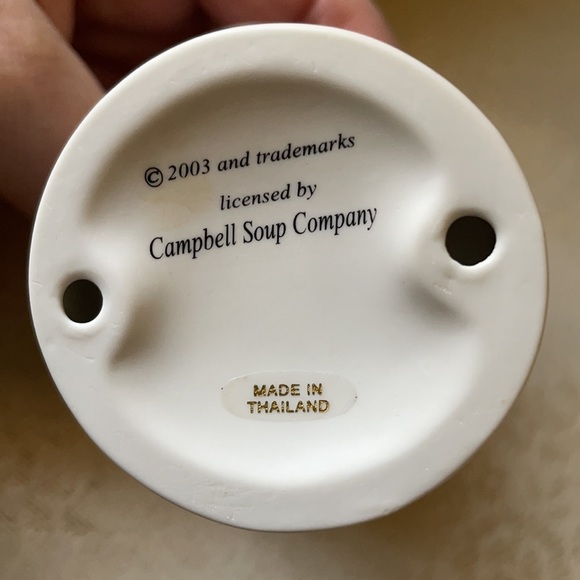 Campbell’s Soup Kids boy holding soup can porcelain figurine in box, mint - Picture 7 of 12